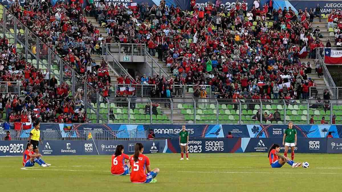 Así fue la aplaudida protesta de las jugadoras de La Roja en los Juegos Panamericanos 2023
