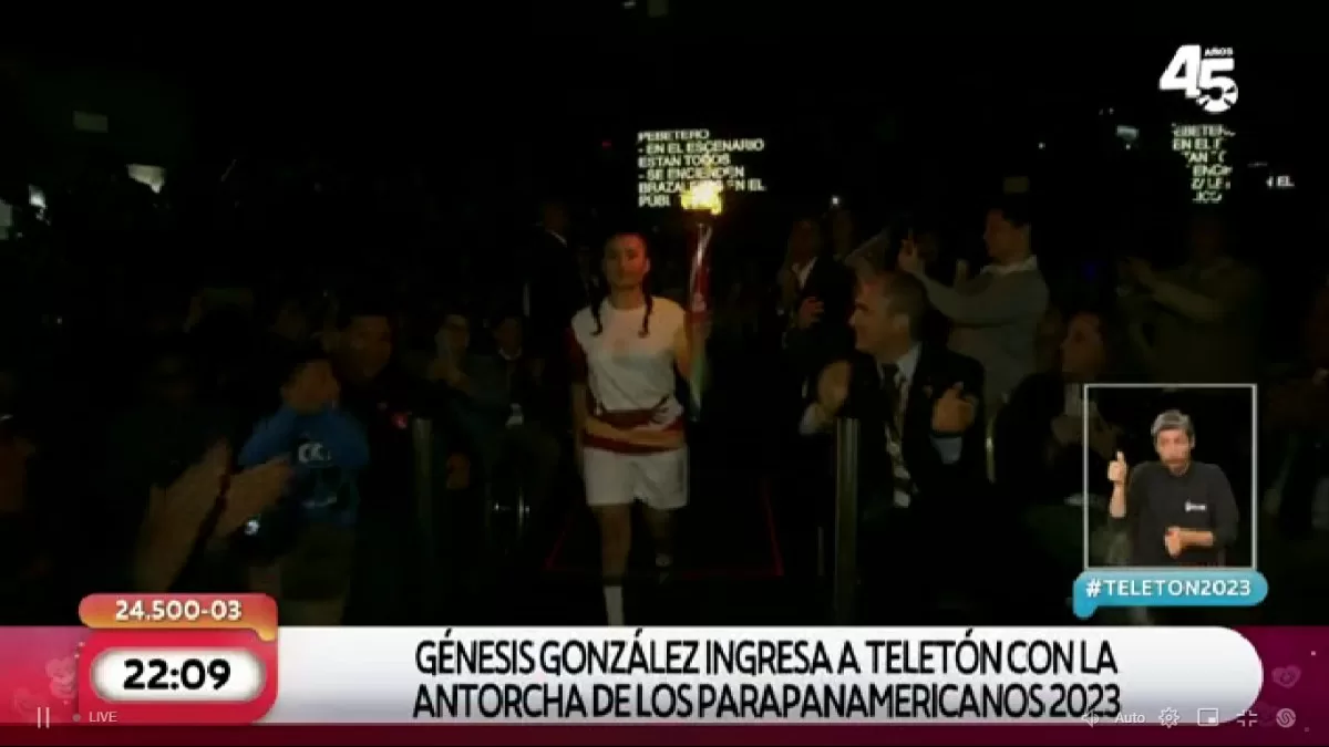 Con la antorcha de los Parapanamericanos: Así fue el emocionante show de obertura de la Teletón 2023