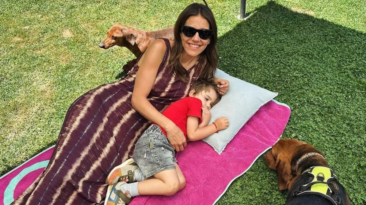 "Acogedores y cariñosos": María Luisa Godoy y sus cinco hijos fueron de visita a la casa de los padres de reconocido animador