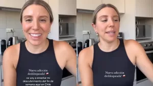 "Os lo voy a enseñar": Turista española muestra el especial descubrimiento que hizo en Chile y se hace viral en TikTok