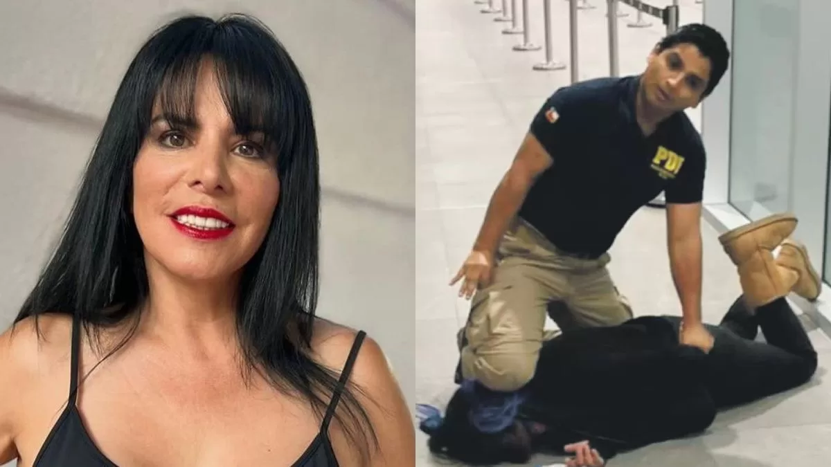 "Debería haberme tomado en brazos y sacarme": Anita Alvarado anuncia querella contra PDI que la detuvo en el aeropuerto