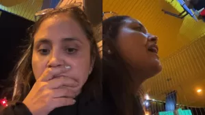 "No puedo creer esta hue...": La especial razón que desató la furia de Pamela Leiva contra trabajadores de un peaje