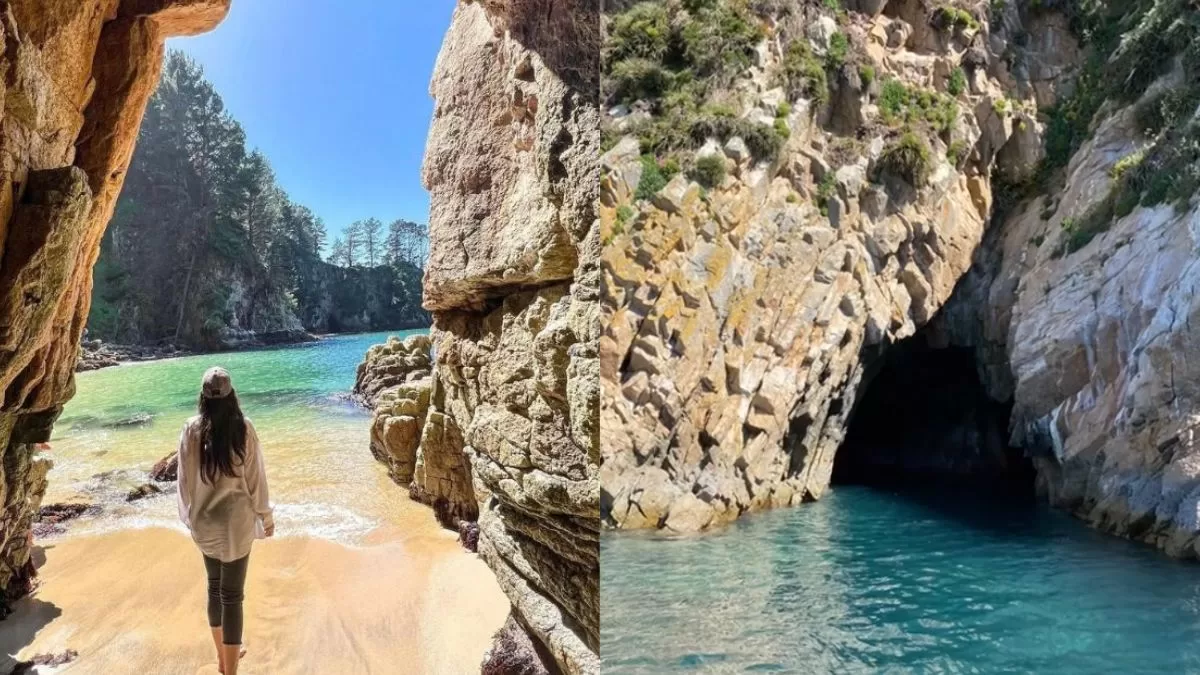 Te sentirás como en Tailandia: La playa oculta del sur de Chile que te cautivará con su arena blanca y aguas turquesas