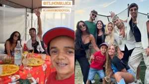 ¿Te diste cuenta? El detalle que pocos notaron de la fiesta de los integrantes de Tierra Brava en la casa de Miguelito