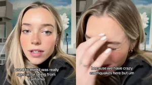 "¿Están bien en Chile?": TikToker estadounidense opina de los terremotos chilenos y deja la grande en redes