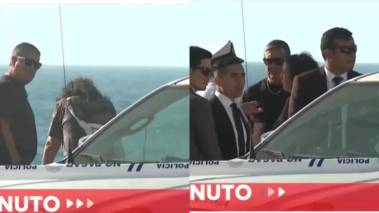 Familiares de Anahí Espíndola llegan hasta el roquerío de Avenida Perú en Viña del Mar tras hallazgo de un cuerpo