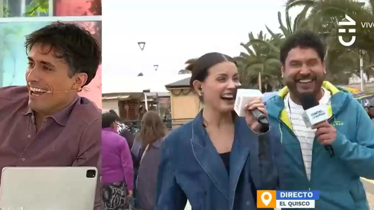 La vincularon con Roberto Cox: así fue el debut televisivo de Constanza Capelli en el matinal Contigo en la Mañana