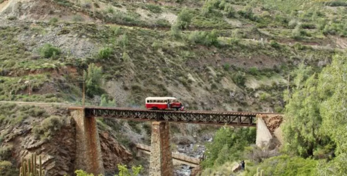 Gondola Carril Los Andes Rio Blanco 