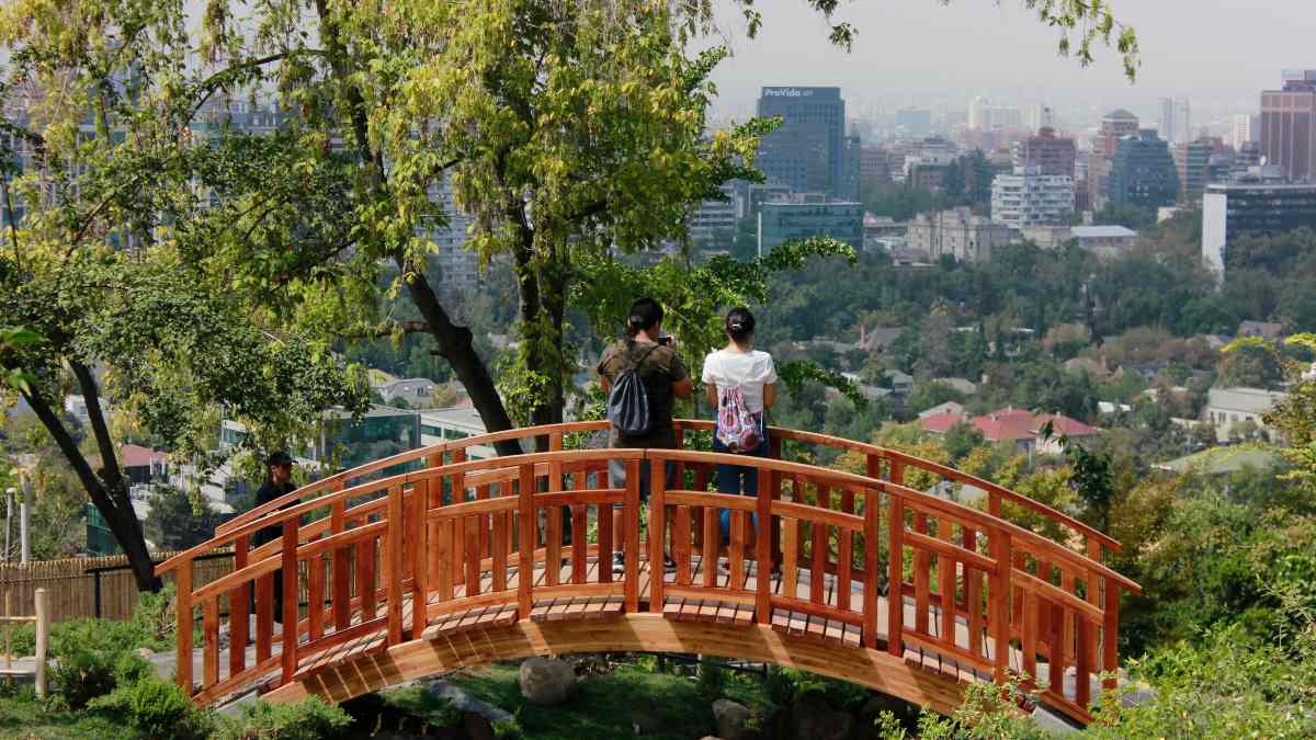 Este es el parque que está ubicado en el corazón de Santiago y te hará sentir en Japón: su entrada es gratuita