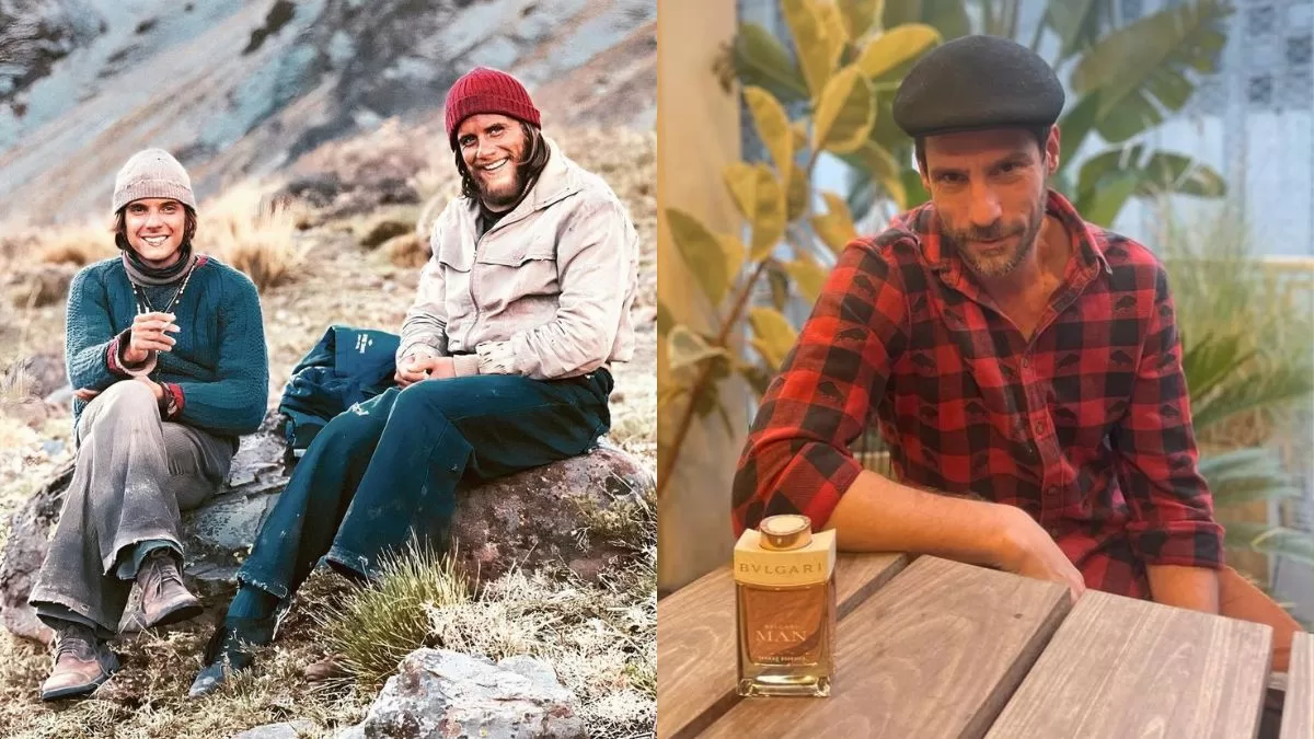 Actor de La Sociedad de la Nieve sorprendió tras aparecer junto a conocido rostro chileno: Fue viral en TikTok