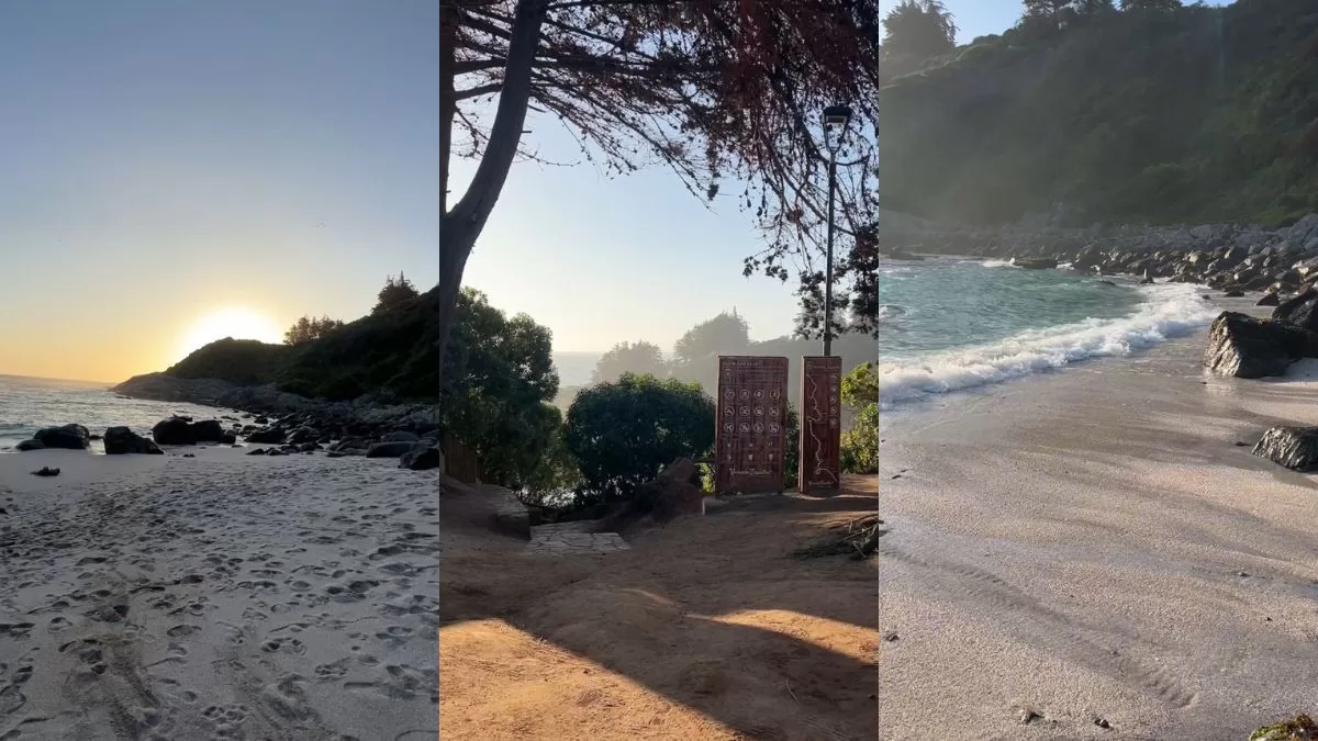 Playa Secreta En La Región De Valparaiso