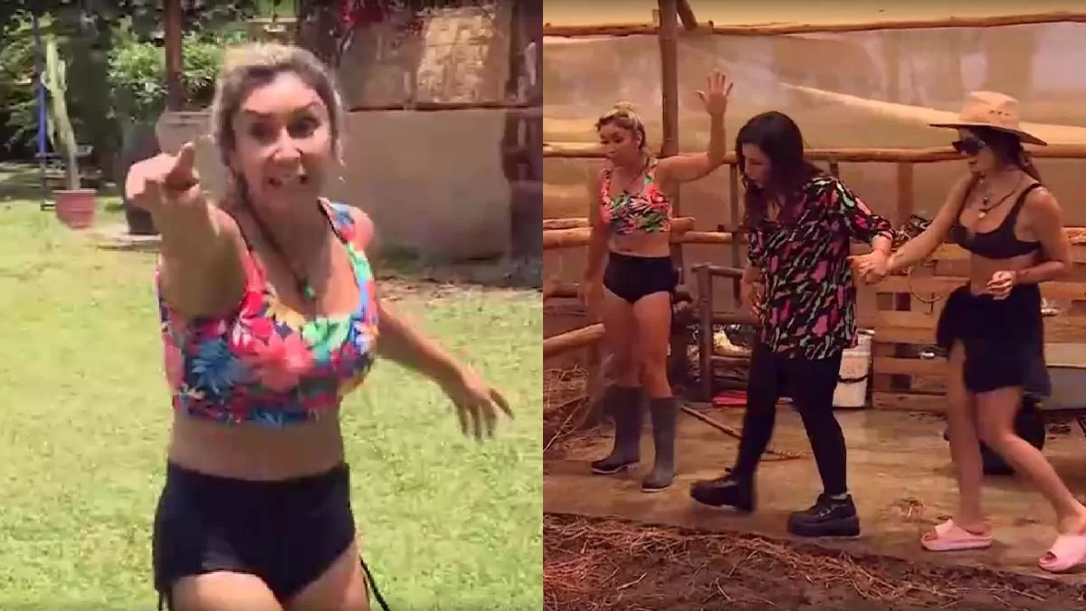 Estas son las primeras imágenes de la feroz pelea entre Angélica Sepúlveda y Fran Undurraga en Tierra Brava