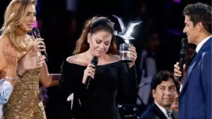 Así luce una Gaviota de Platino, uno de los premios más del Festival de Viña y ha sido entregado cuatro veces en la historia