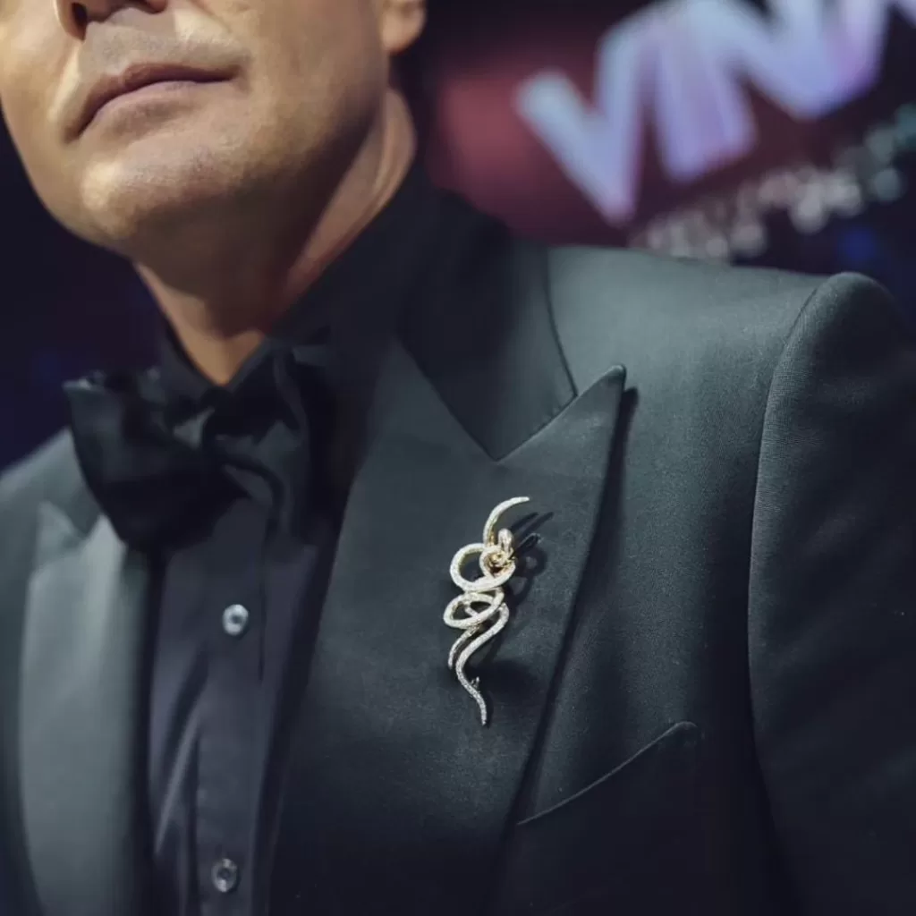 Prendedor Pancho Saavedra