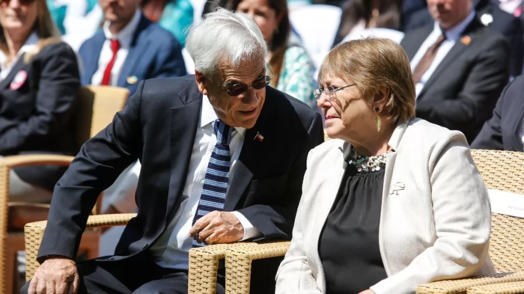 Sebastián Piñera Y Michelle Bachelet