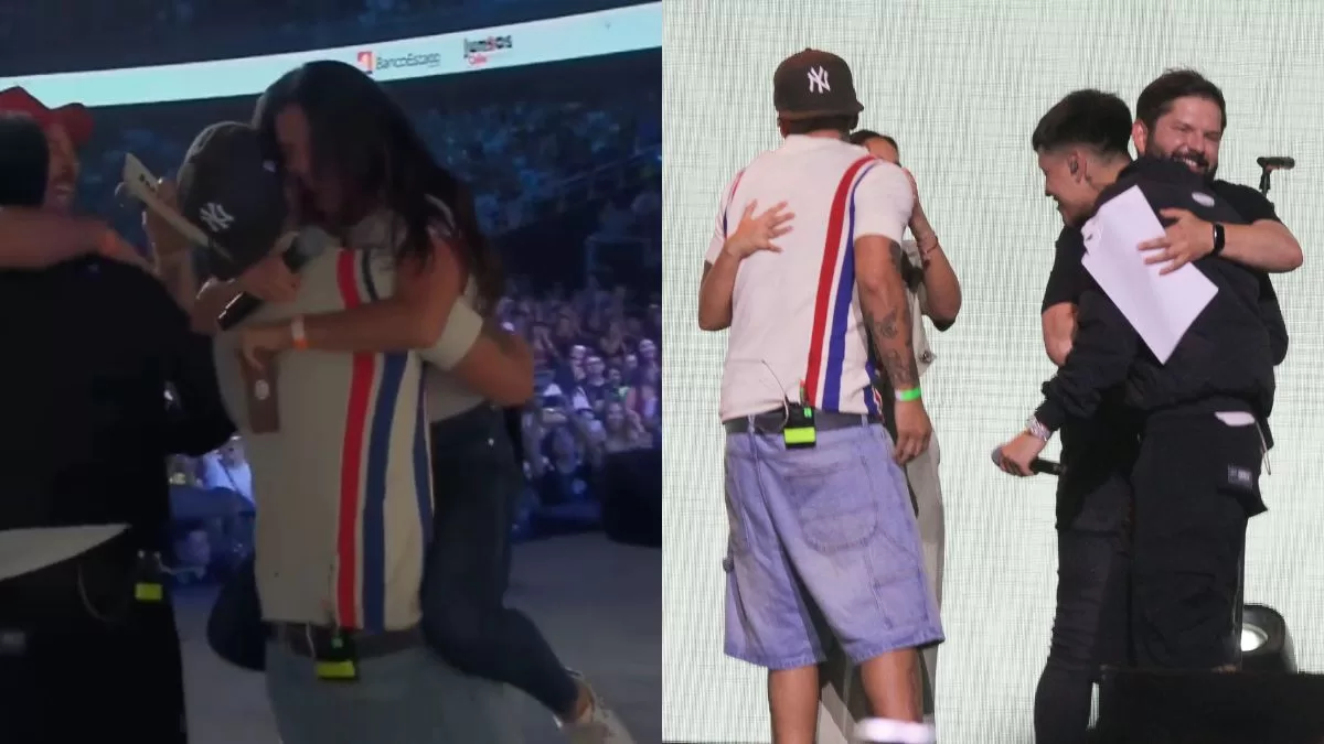 Presentados por el Presidente y hasta un koala de Karla Constant: así fue el show de Young Cister y Kidd Voodoo en Juntos Chile se Levanta