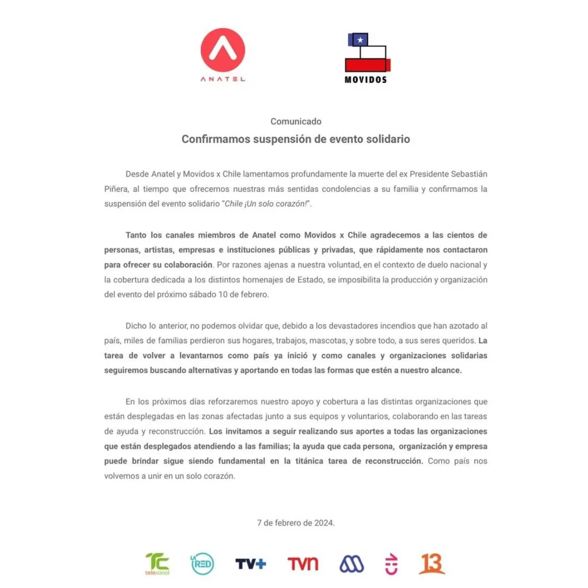 Chile Un Solo Corazon  