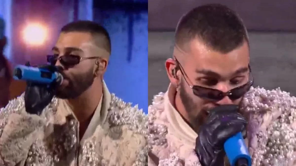 Se robó las miradas en el Festival de Viña 2024: ¿Quién es la persona que acompaña a Manuel Turizo en el escenario de la Quinta Vergara?