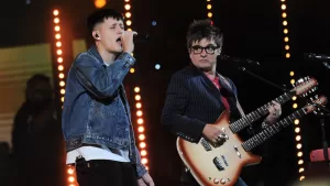 Así fue el emotivo momento que Los Bunkers y Kidd Voodoo protagonizaron en el Festival de Viña 2024