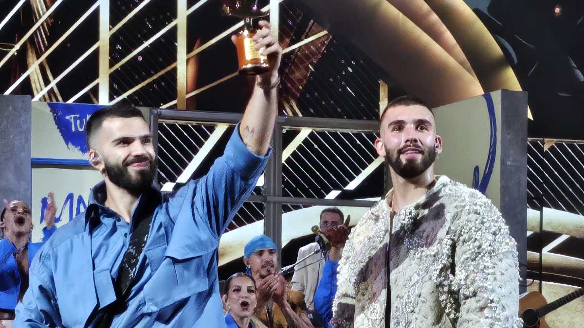 Manuel Turizo y su hermano Julián protagonizan potente momento en el Festival de Viña 2024: hicieron reaccionar a toda la Quinta Vergara