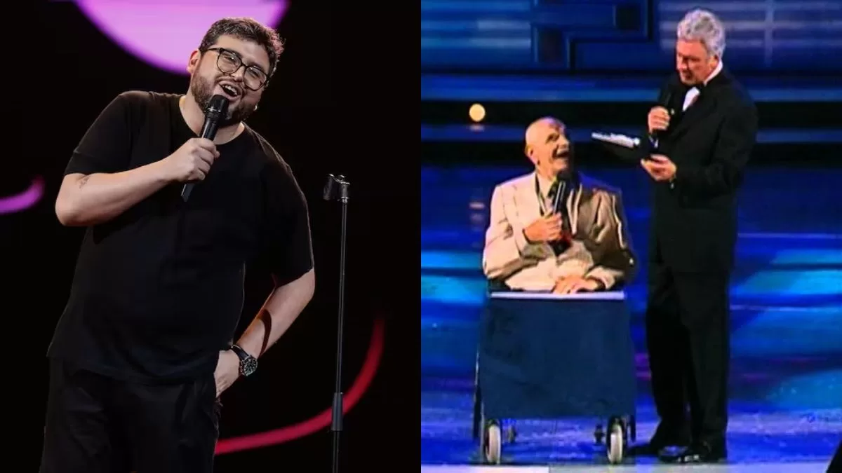 Quién es Sandy, el humorista que Luis Slimming homenajeó en el Festival de Viña 2024