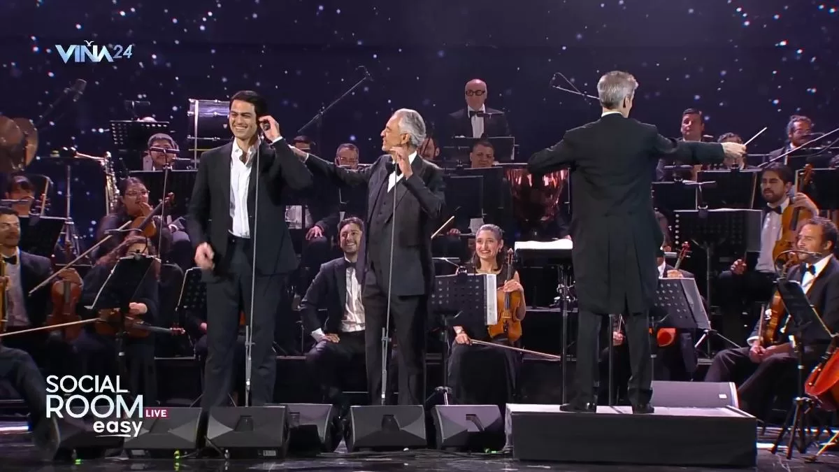Matteo, hijo de Andrea Bocelli se presenta en el Festival de Viña 2024: toda la Quinta Vergara se quedó atónita