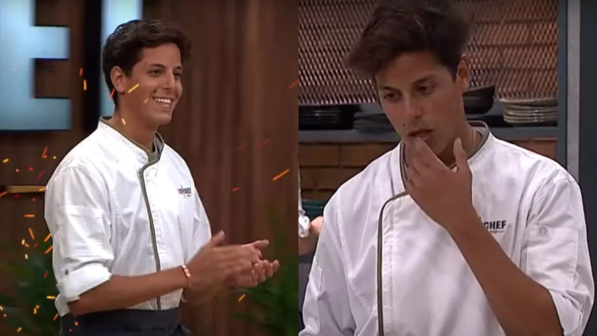 Estas son las primeras imágenes de Máximo Menem en Top Chef Vip: aparece realizando un gesto poco higiénico