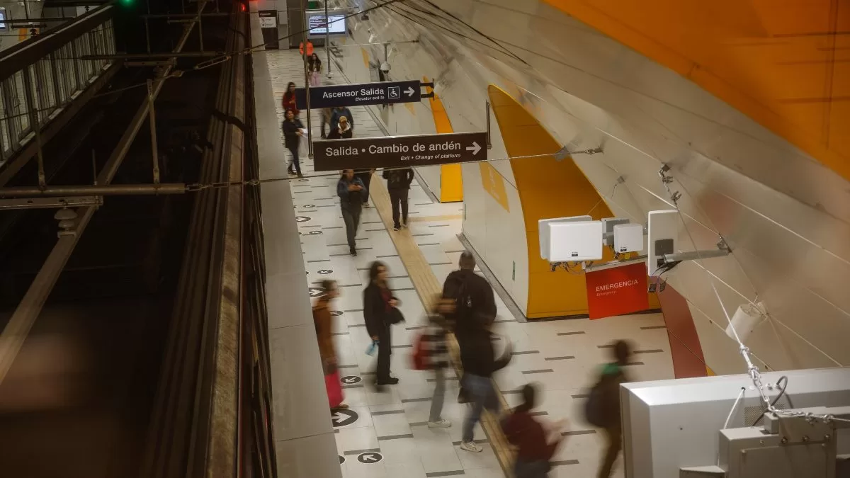 Estas son las inéditas imágenes de la futura Línea 7 del Metro de Santiago: aparece una de las próximas estaciones