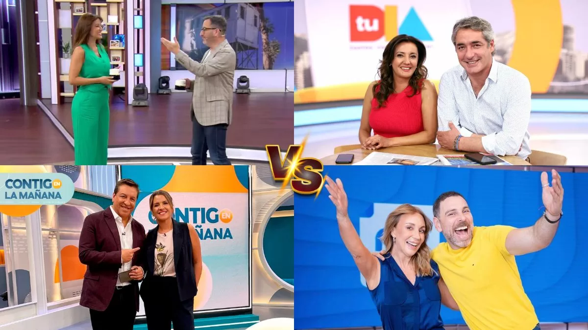 Terremoto en la industria televisiva: Este es el matinal que la lleva en rating y se convierte en el más visto por los chilenos