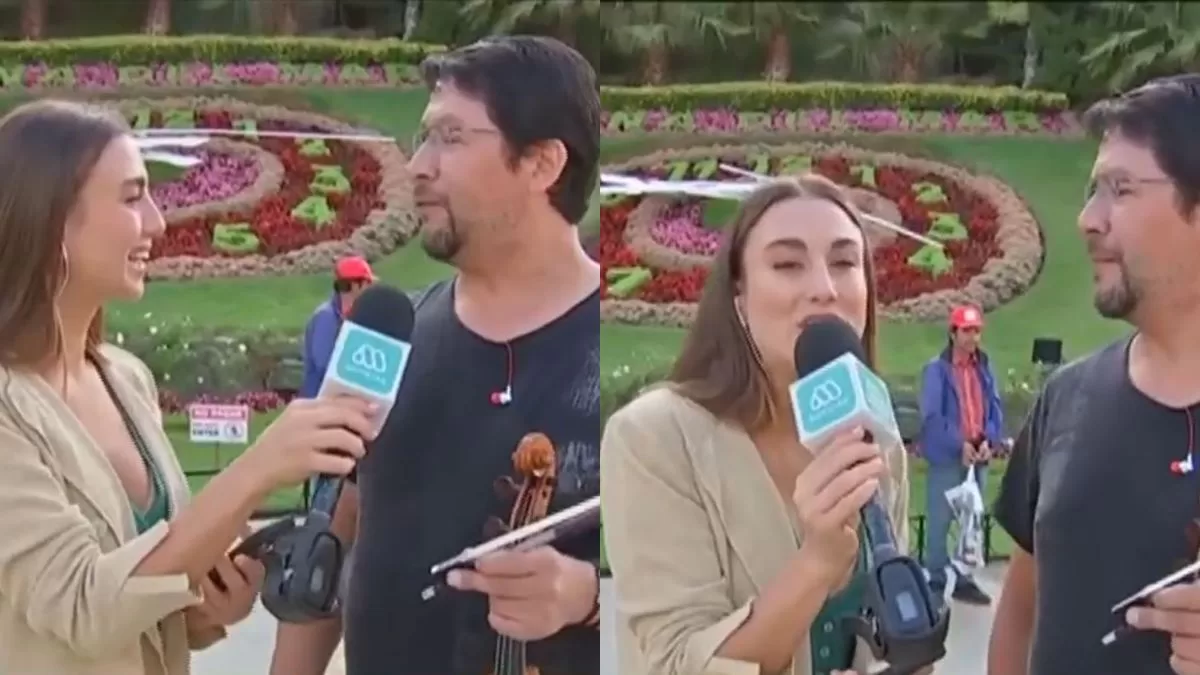Periodista chilena es blanco de críticas tras particular pregunta a músico que tocó con Andrea Bocelli en el Festival de Viña: "Tanto estudio para..."