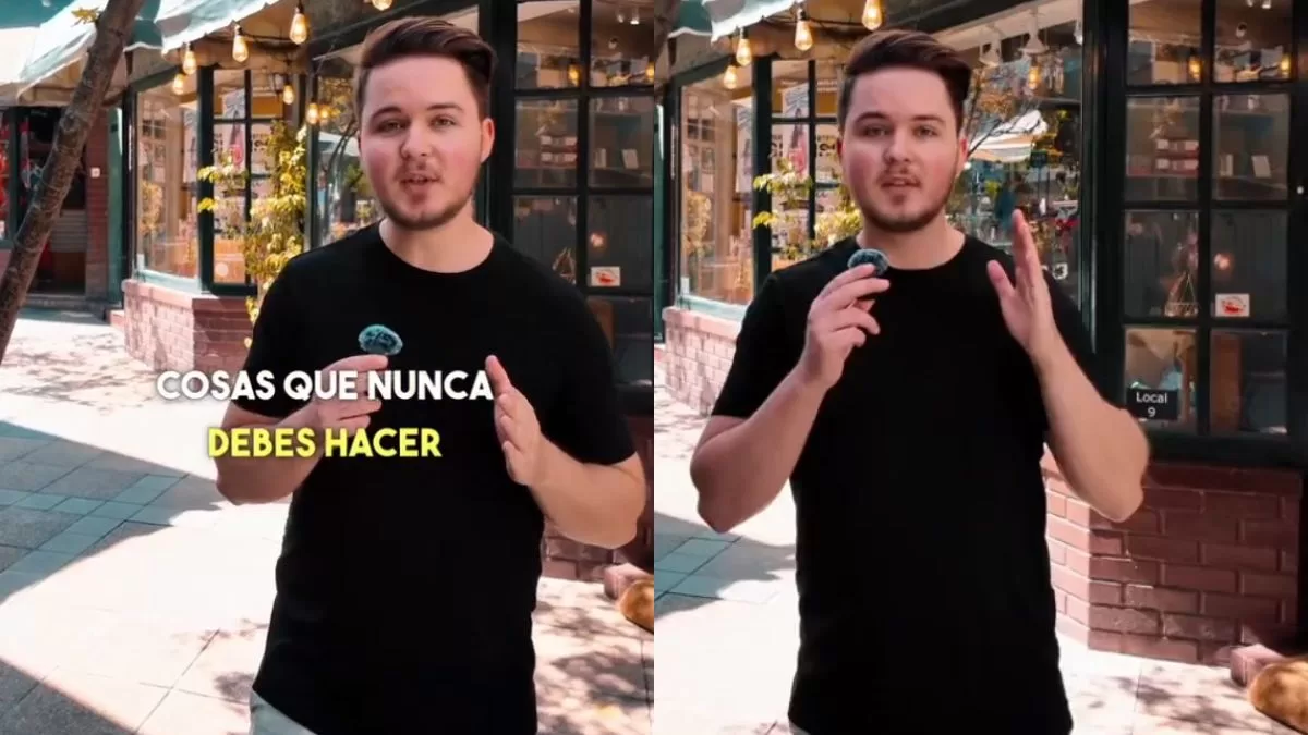 Viral en TikTok: Alemán se la juega al contar cuáles son las cosas que por ningún motivo debes hacer en Chile