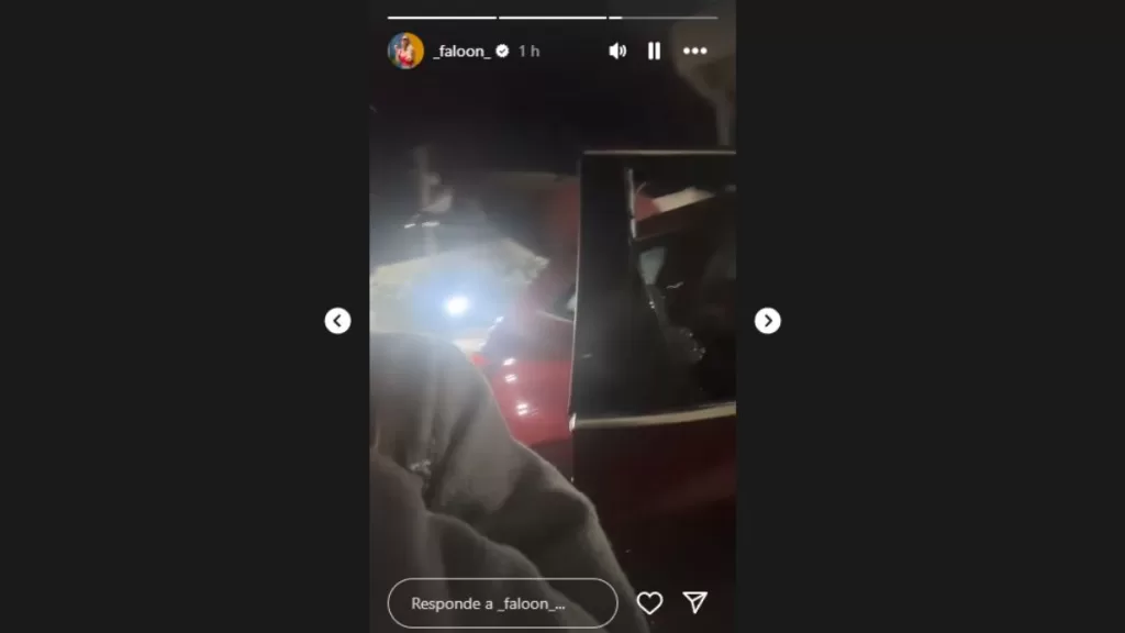 Auto Destrozado Faloon