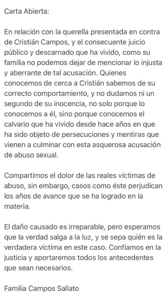 Familia Cristian Campos