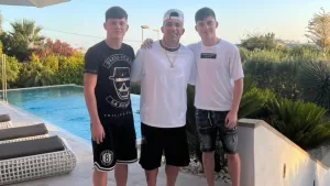 Quién es el hijo de Gary Medel que fue acusado de agredir a su pareja en Las Condes