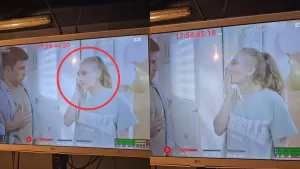 Actriz de la teleserie Como la Vida Misma reacciona a su escena que jamás salió en televisión: No aguantó la risa