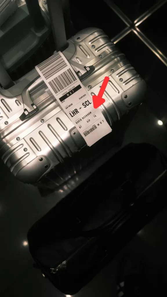 David Beckham En Chile (2)