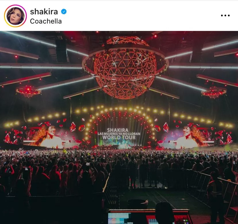 Foto Shakira Coachella