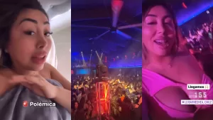 "Quedó la media cagada": Naya Fácil vive incómodo momento en una disco a solo días de irse de Chile