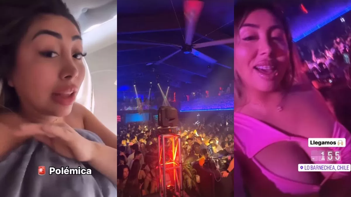 "Quedó la media cagada": Naya Fácil vive incómodo momento en una disco a solo días de irse de Chile