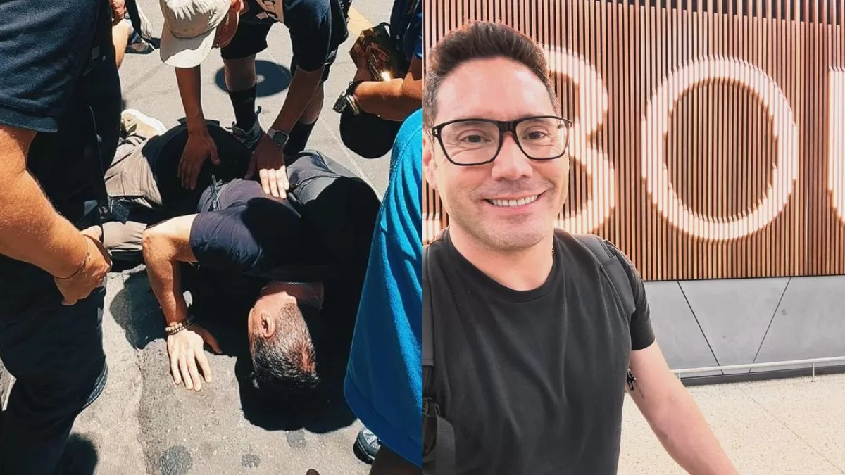 Pancho Saavedra vivió minutos de terror en medio de su viaje en Filipinas y estas fotos lo demuestran: "Esto se llama tener mala pata"