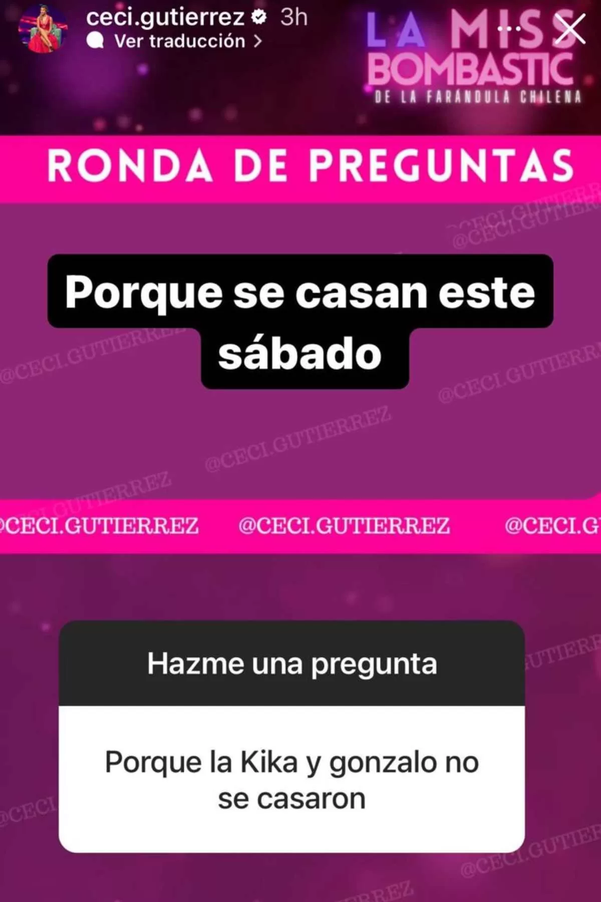 Kika Silva Gonzalo Valenzuela  