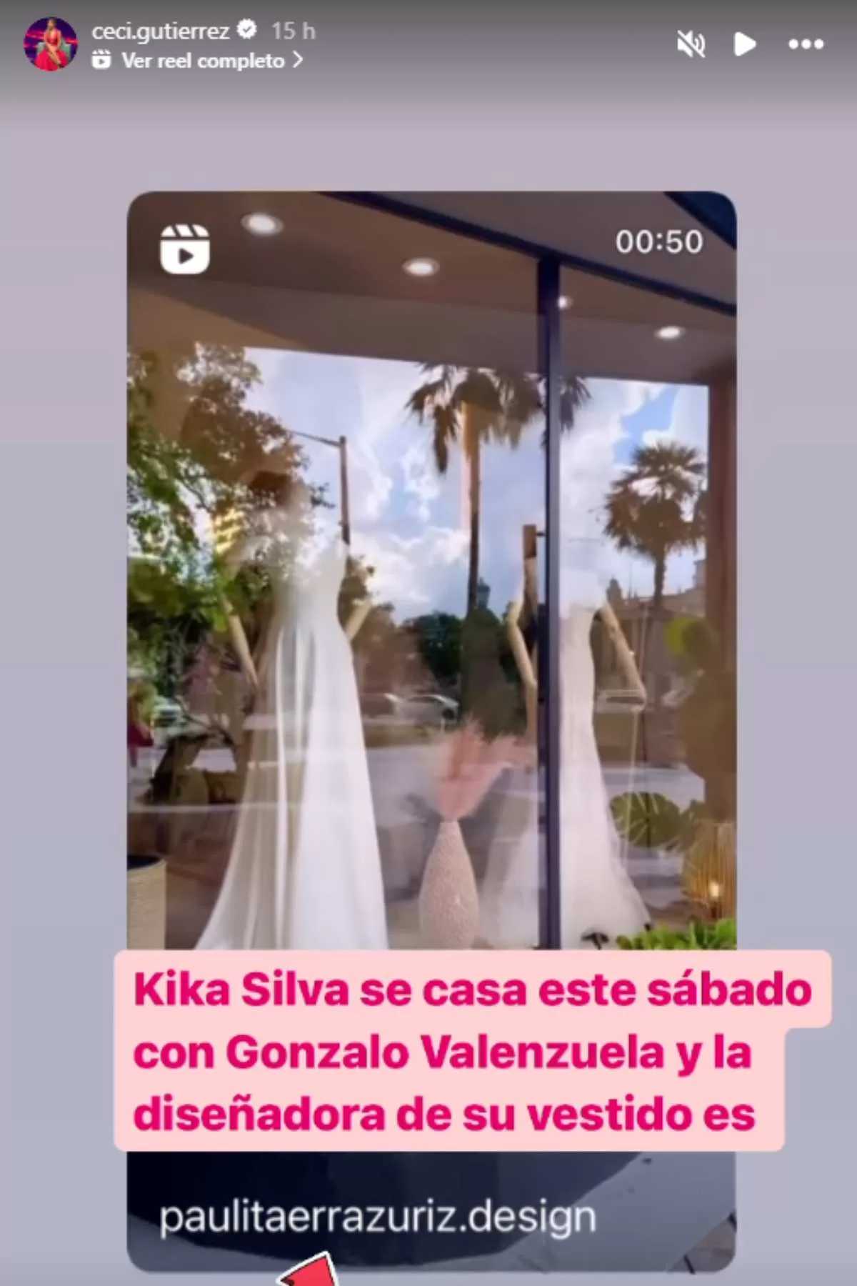 Kika Silva Matrimonio 