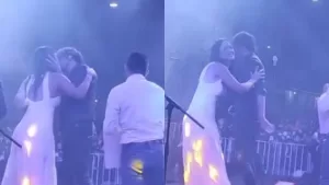 Filtran video del acoso de un conocido cantante chileno hacia una animadora en medio de un evento