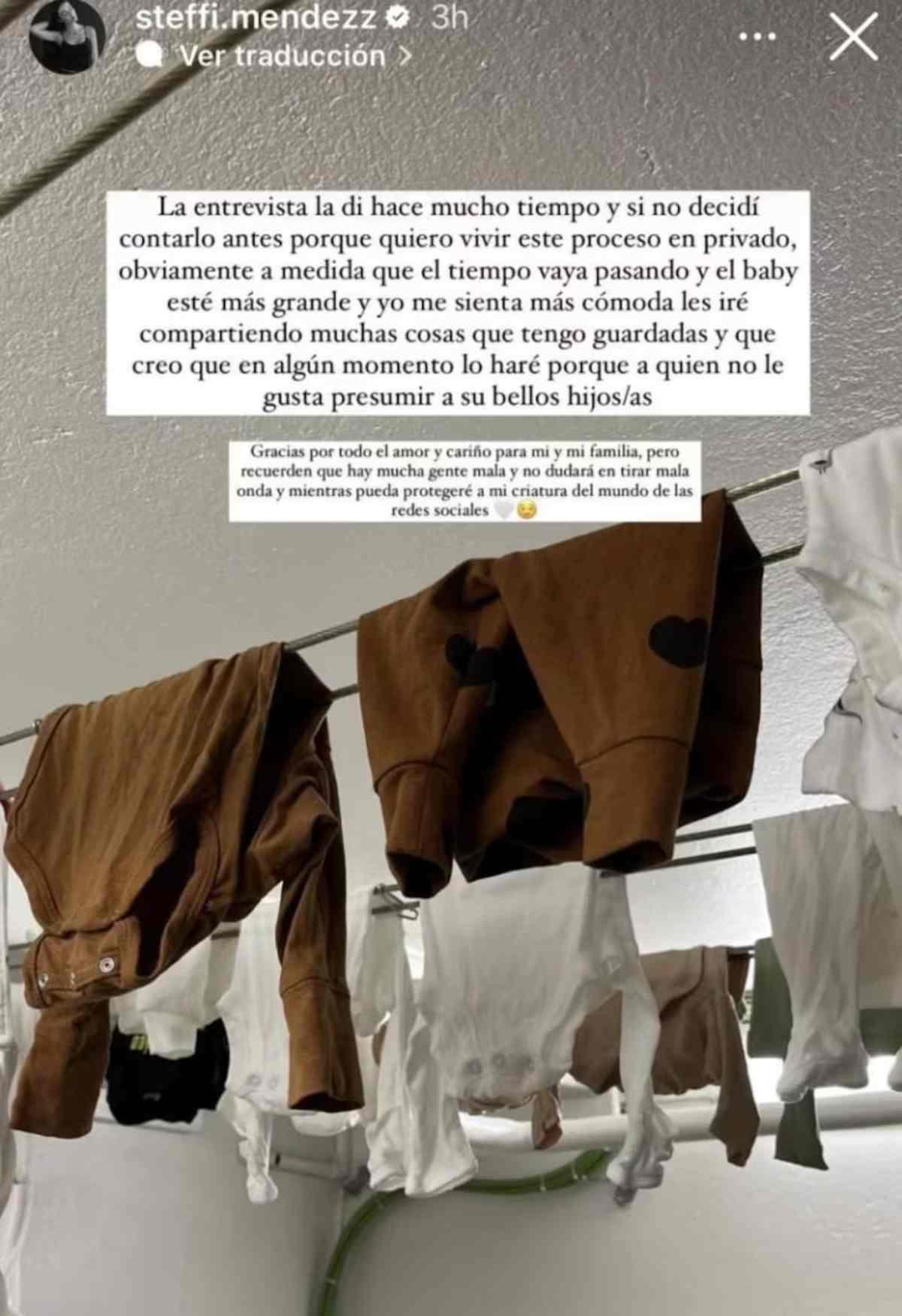 Steffi Mendez Embarazo 