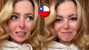 "A algunos no les va a gustar esto, pero tengo que decirlo": Tiktoker europea realiza particular reclamo sobre Chile