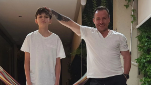 Gonzalo Egas se reencuentra con su hijo tras 41 días y confiesa por qué no entró a competir en Ganar o servir