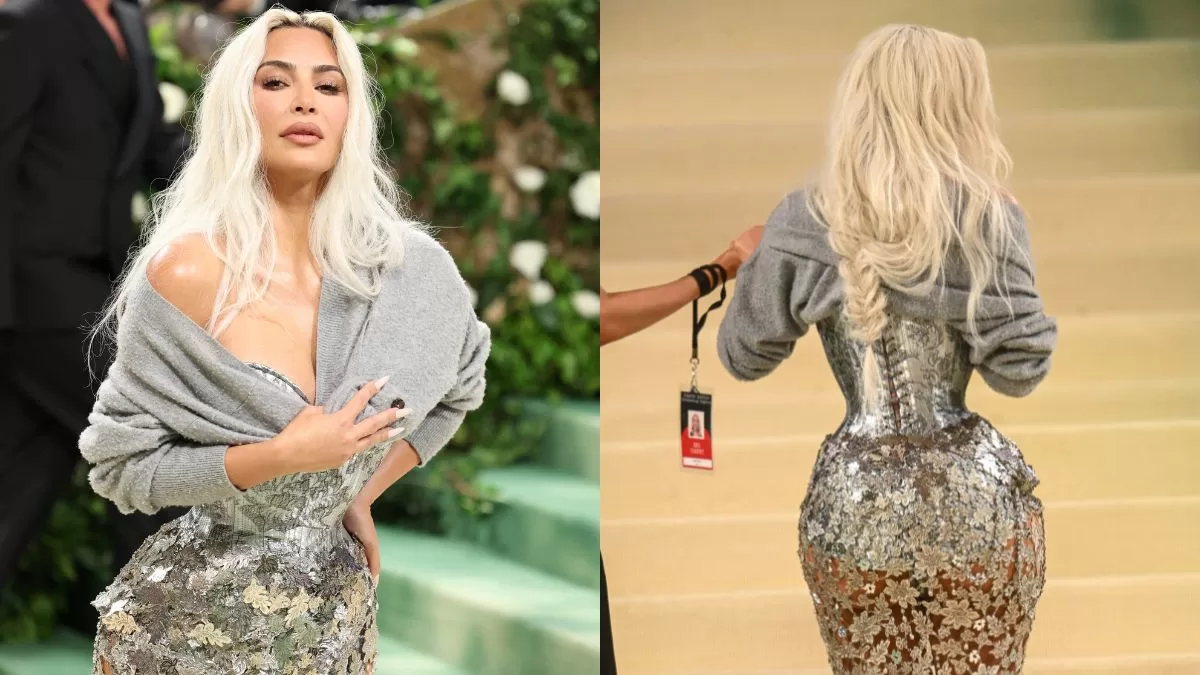 Kim Kardashian causa la furia de las redes sociales con su look en la MET Gala: "Esa cintura da miedo"