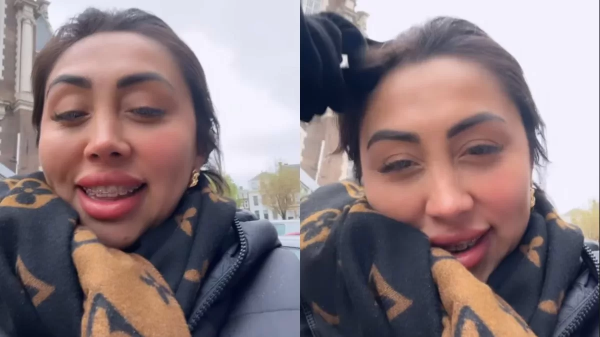 El inédito comentario de Naya Fácil durante su viaje por Europa que sacó ronchas en redes sociales: “El cerebro la persigue, pero…”