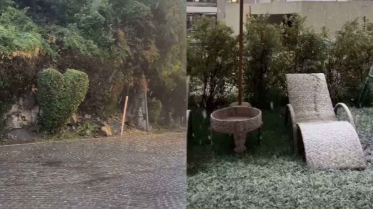 Nieve en Santiago: así lucieron el Cerro San Cristóbal y las casas de las famosas el especial fenómeno meteorológico