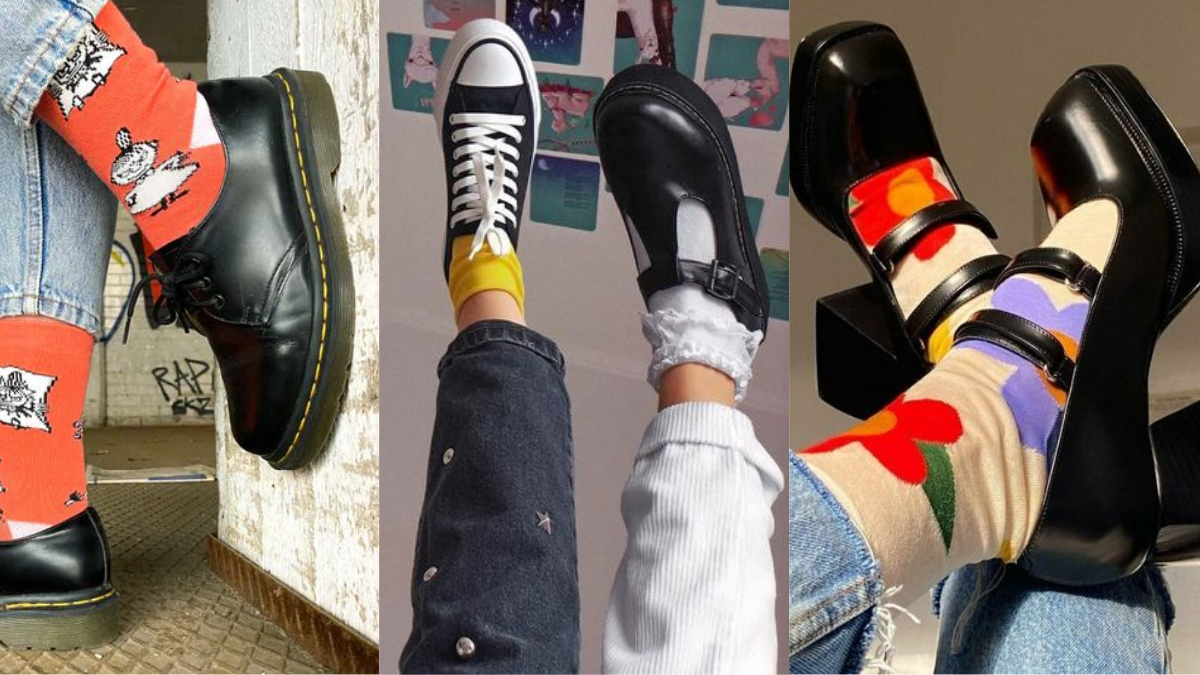 Calcetines Deportivos En La Moda